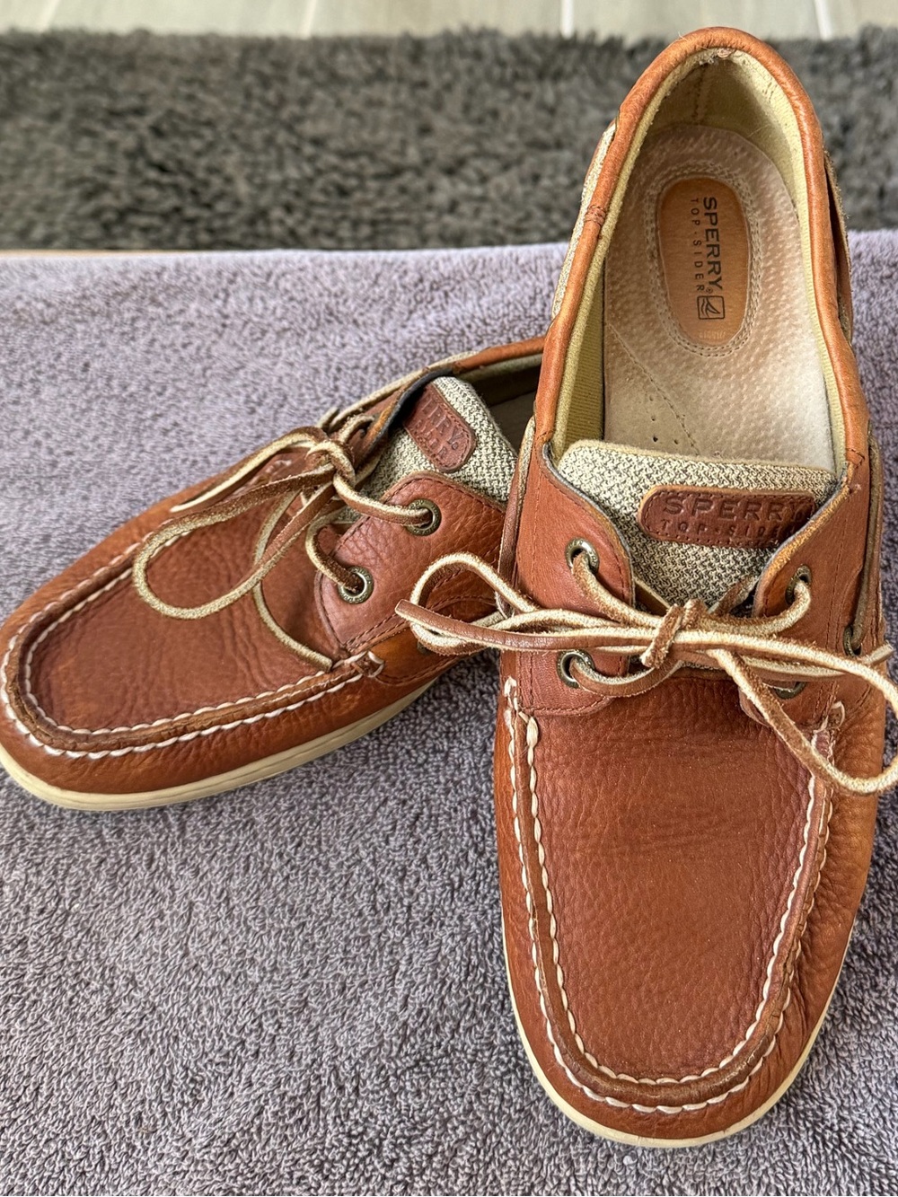 Sperry Bluefish Leather Boat Shoes for Women